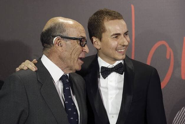 Film premiere Jorge Lorenzo Krieger in Madrid