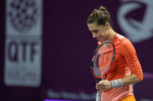 Tennis, WTA tournament in Doha, Petkovic has to retire injured in the semi-finals