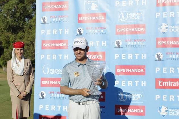 Golf, Louis Oosthuizen wins ISPS Handa Perth International