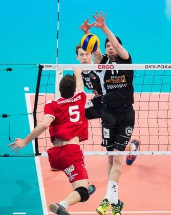 Volleyball, Men, DVV Cup Final, Berlin Recycling Volleys - TV Ingersoll Bühl
