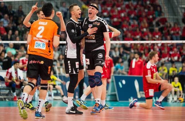 Volleyball, Men, Berlin Recycling Volleys win DVV Cup Final