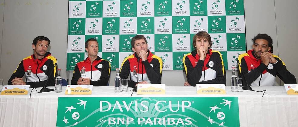 Tennis, Davis Cup, PK Germany in Hanover