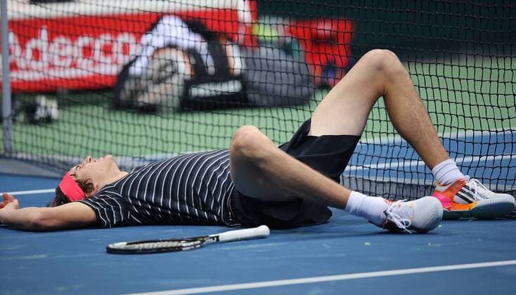 Tennis, Davis Cup, Alexander Zverev injury
