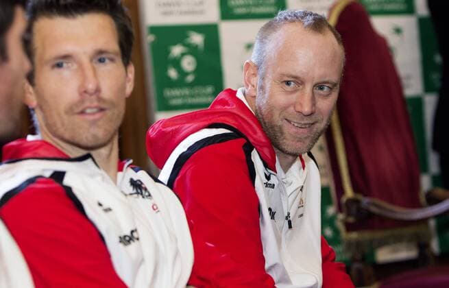 Tennis, Davis Cup, Portugal - Austria Press Event