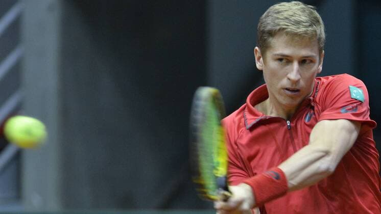 Tennis, Davis Cup, Belgium - Croatia