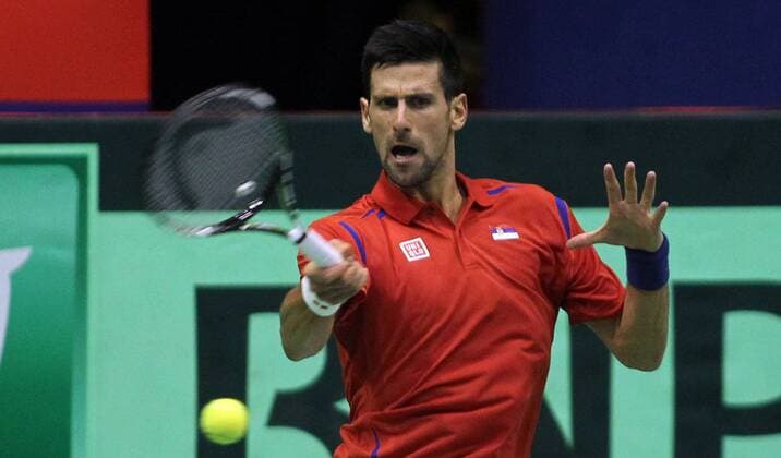 Tennis, Davis Cup, Serbia - Kazakhstan