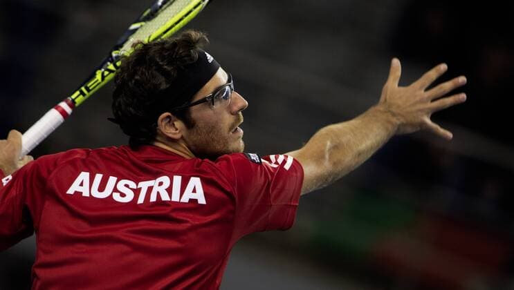 Tennis, Davis Cup, Portugal - Austria
