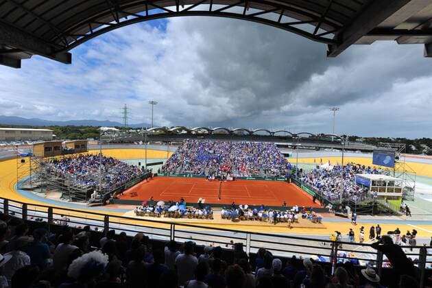 Tennis, Davis Cup, France - Canada