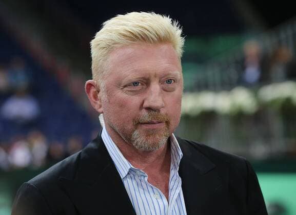 Tennis, Boris Becker is honoured for Davis Cup successes