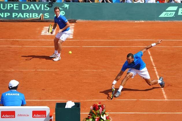 Tennis, Davis Cup, France - Canada, Doubles