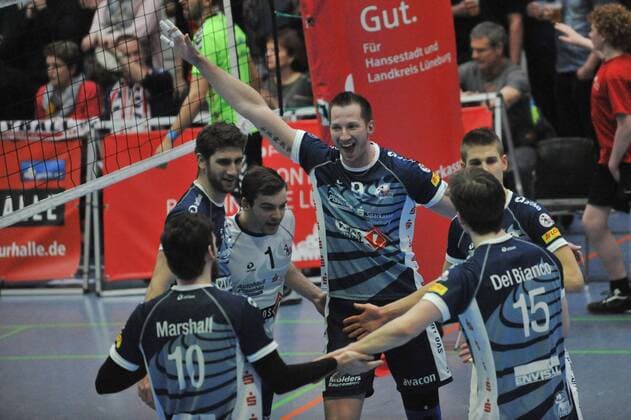 Volleyball, 1. BL, SVG Lüneburg - CV Mitteldeutschland