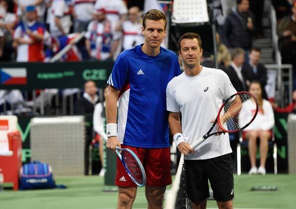 Tennis, Davis Cup, Germany - Czech Republic, Kohlschreiber - Berdych