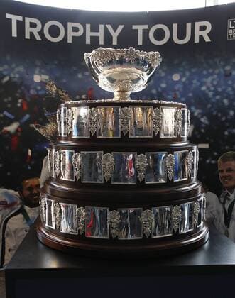 Tennis, Davis Cup, Great Britain - Japan, Murray - Nishikori
