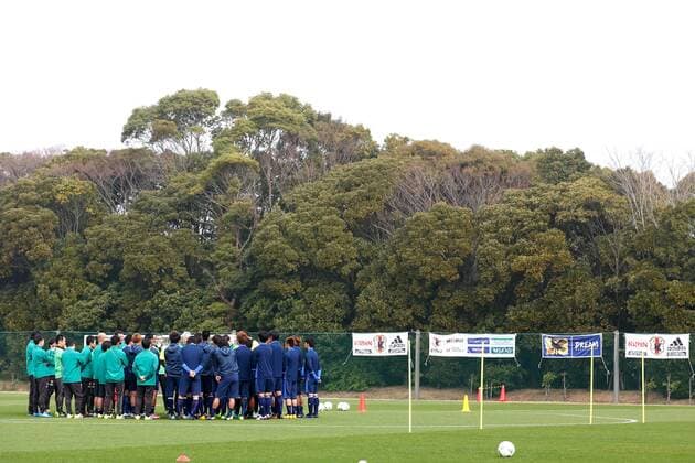 Football, National Team, Training Japan