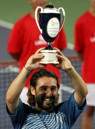 Tennis, ATP Tour, China Open, Marcos Baghdatis wins final against Mario Ancic