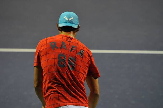 Tennis, ATP Tournament in Indian Wells, Training