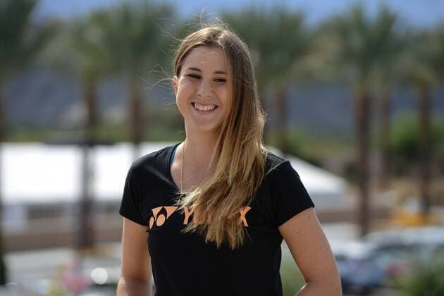 Tennis, WTA Tournament in Indian Wells, Belinda Bencic Press Event