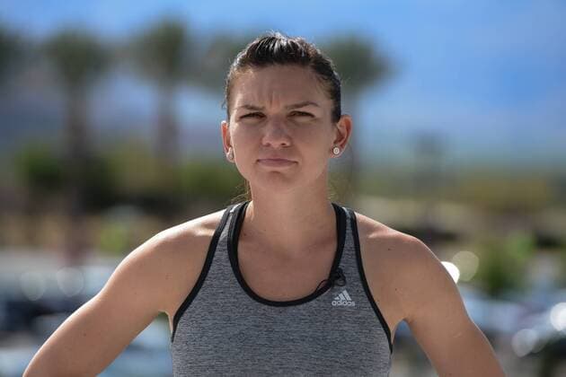 Tennis, WTA Tournament in Indian Wells, Simona Halep Press Event