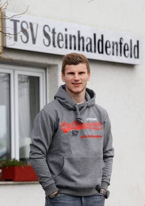 Football, Timo Werner photo shoot
