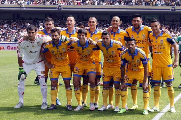 Football, CONCACAF Champions League, Gallos Blancos Queretaro - UANL Tigres