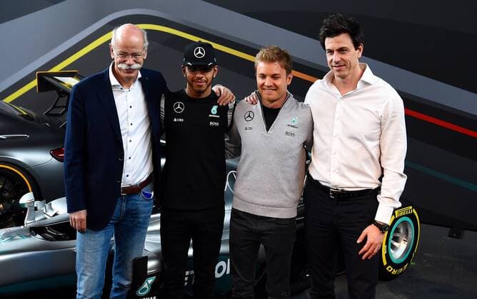 Formula 1, Melbourne GP - Mercedes Press Event
