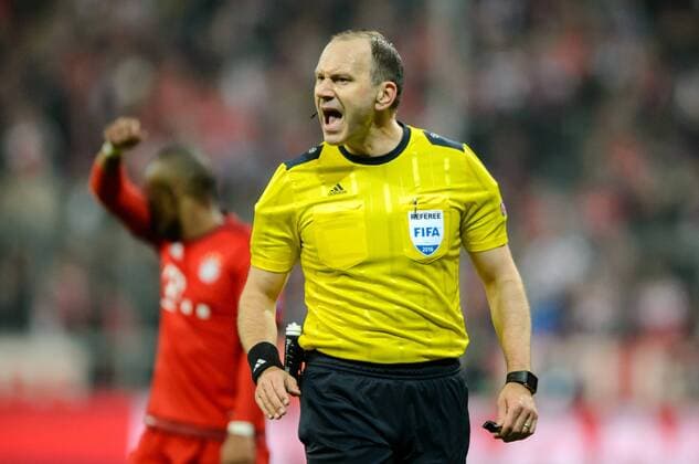 Football, referee Jonas Eriksson officiates Europa League final