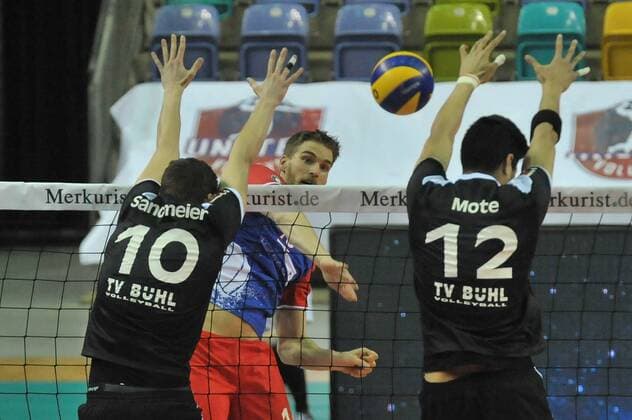 Volleyball, 1. BL PlayOffs, United Volleys RheinMain - TV Ingersoll Bühl