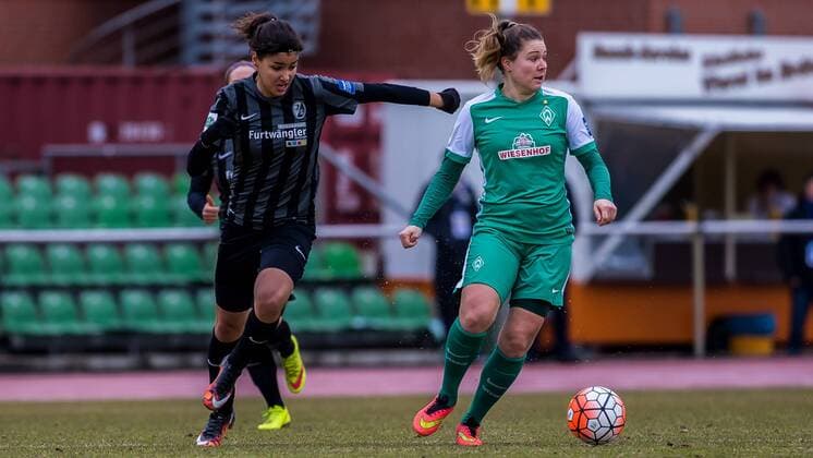 Football, 1. BL, Women, Werder Bremen - SC Freiburg
