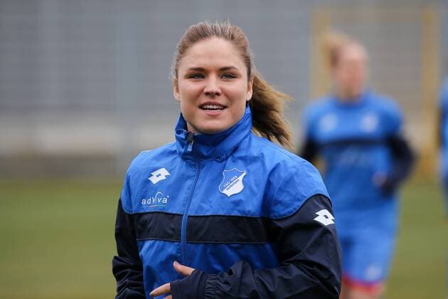 Football, 1. BL, Women, TSG Hoffenheim - SGS Essen, before kick-off