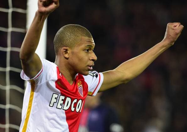 Football, Monaco's young star Kylian Mbappe