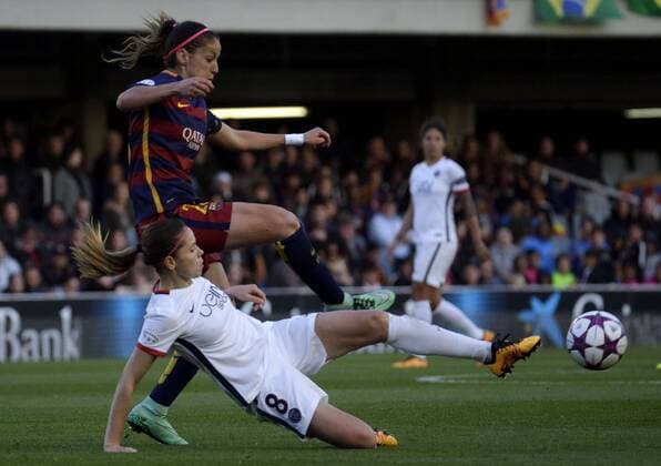 Football, Women, Champions League, FC Barcelona - Paris Saint Germain