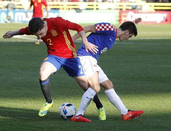 Football, U21 Euro Quali, Spain - Croatia