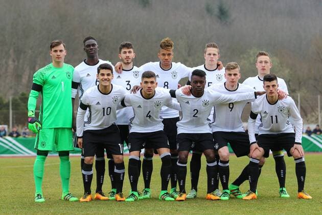 Football, U18, Germany - France