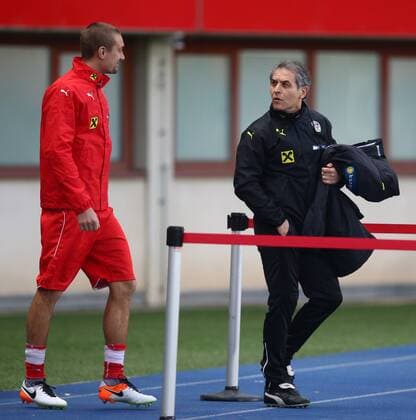 Football, Austria National Team Training