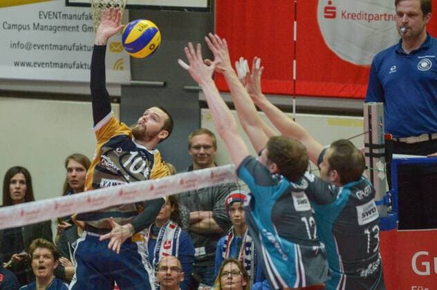 Volleyball, 1. BL, SVG Lüneburg - Powervolleys Düren