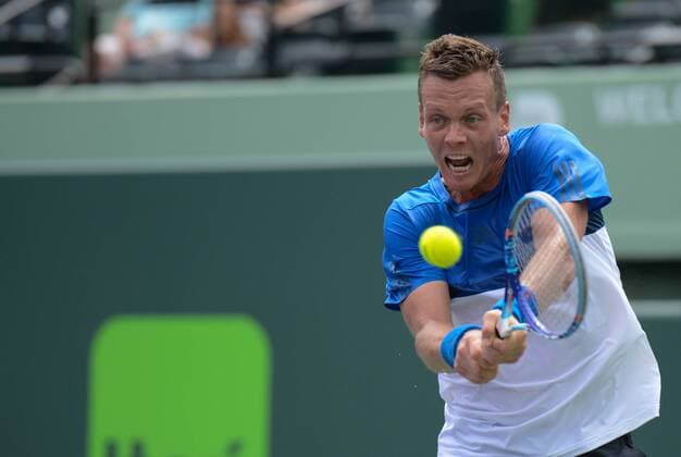 Tennis, ATP, Miami Open, Tomas Berdych - Steve Johnson