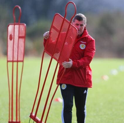 Football, Training National Team Scotland