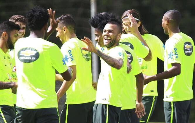 Football, Training National Team Brazil