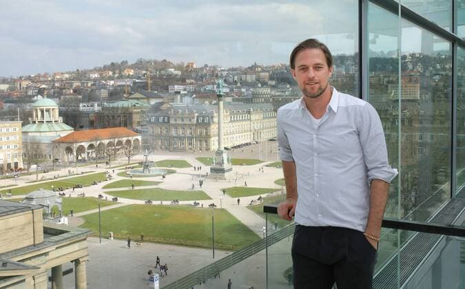 Football, Timo Hildebrand interview and photo shoot in Stuttgart