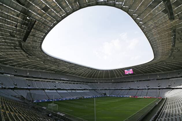 Football, International match, Before the match Germany - Italy in Munich