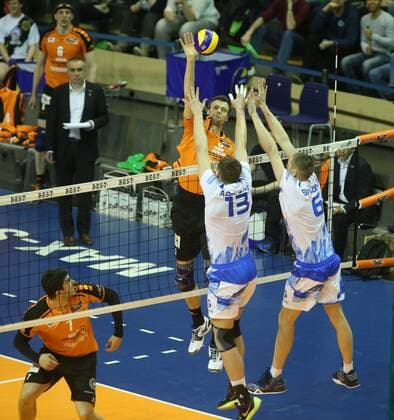 Volleyball, CEV Cup, Final, First leg BR Volleys - ZSK Gazprom-Ugra Surgut
