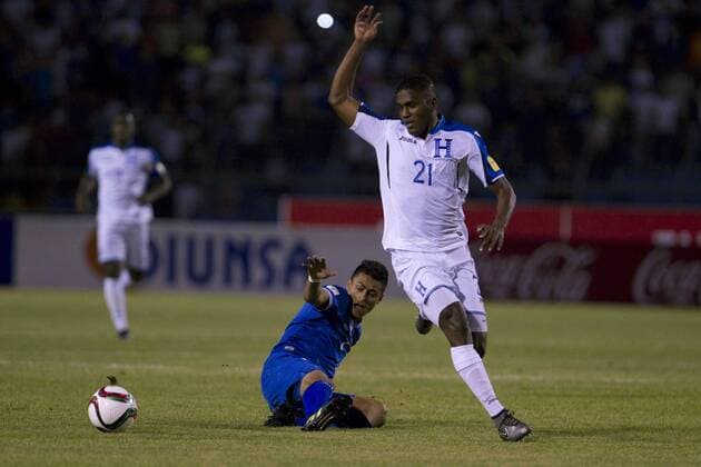 Football, World Cup Qualifier, Honduras - El Salvador