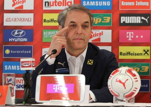 Football, National Team Austria Press Conference with Marcel Koller