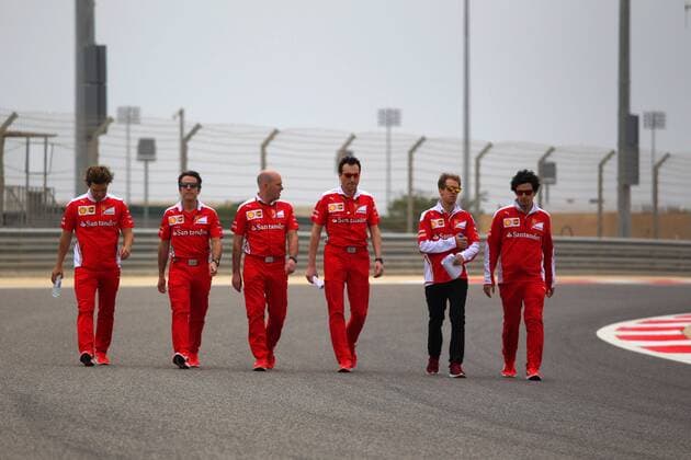 Formula 1, Bahrain GP, track inspection
