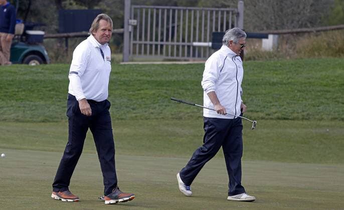 Football, Bernd Schuster at the Real Madrid and FC Barcelona golf tournament