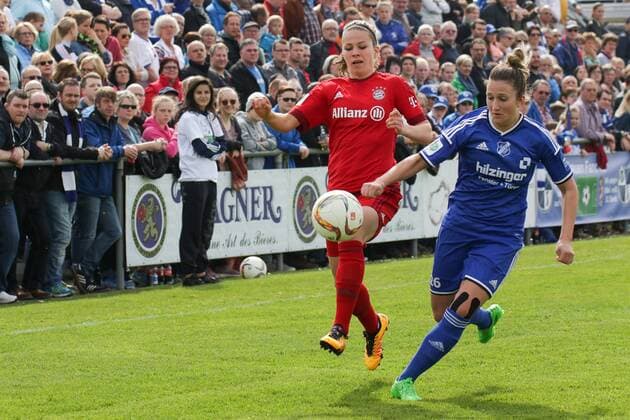 Football, Women, DFB Cup, SC Sand - FC Bayern München