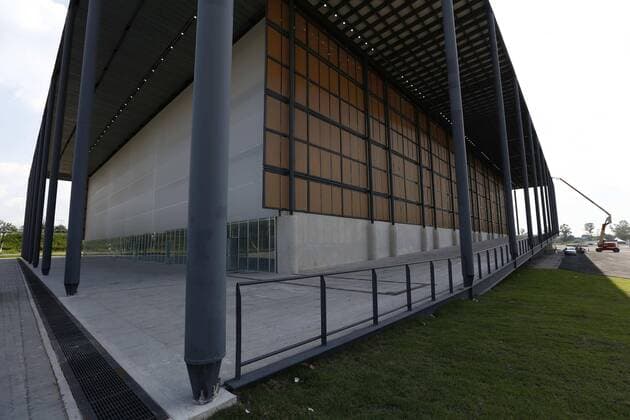 Rio 2016 Olympics, Arena de la Juventud sports venue for basketball and fencing-modern pentathlon