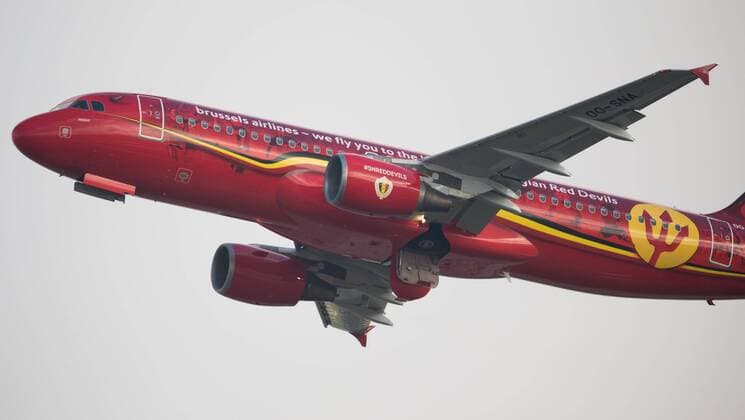 Football, Belgium national team flies from Zaventem