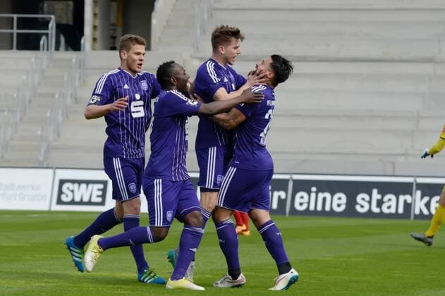 Football, 3rd division, FC Rot-Weiß Erfurt - VfL Osnabrück