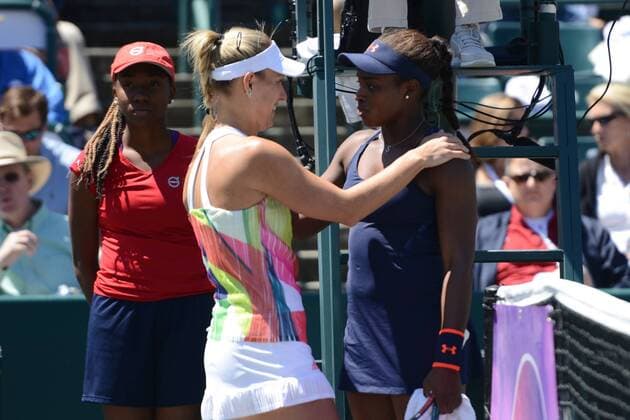 Tennis, WTA Tournament in Charleston, Angelique Kerber retires in the semi-finals